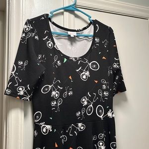 Lularoe Bicycle dress Large